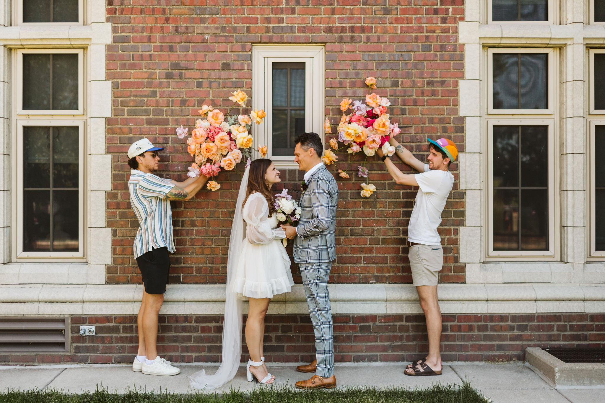 Pop-Up Chapel, Hitched AF, Denver Weddings, Colorado Weddings, KaraKara Blooms